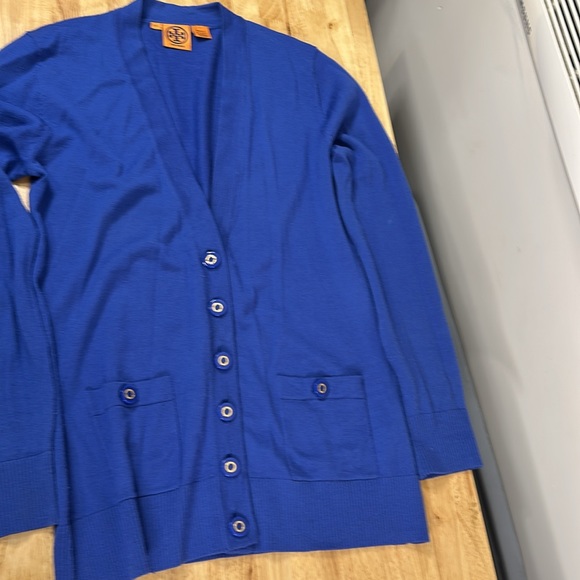 Tory Burch's Simone cardigan and Top (gently use) - Picture 2 of 5